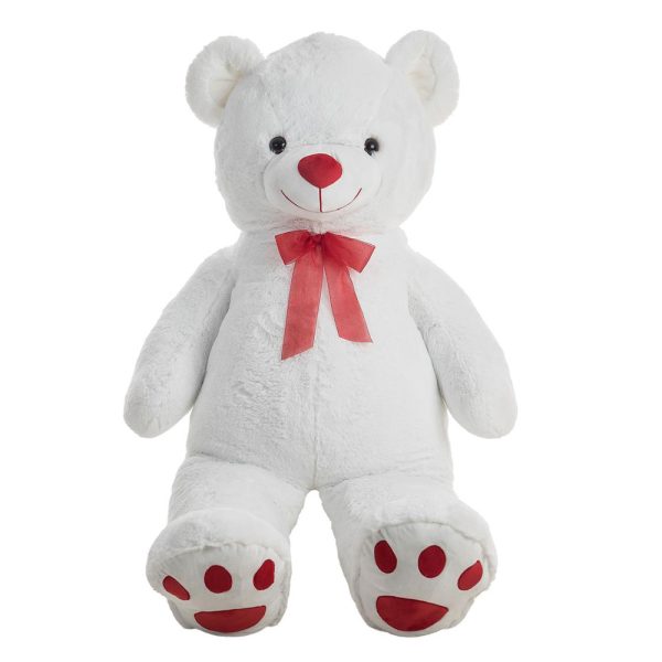 Ursinho Peluche Laço Vermelho 100cm Autobrinca Online