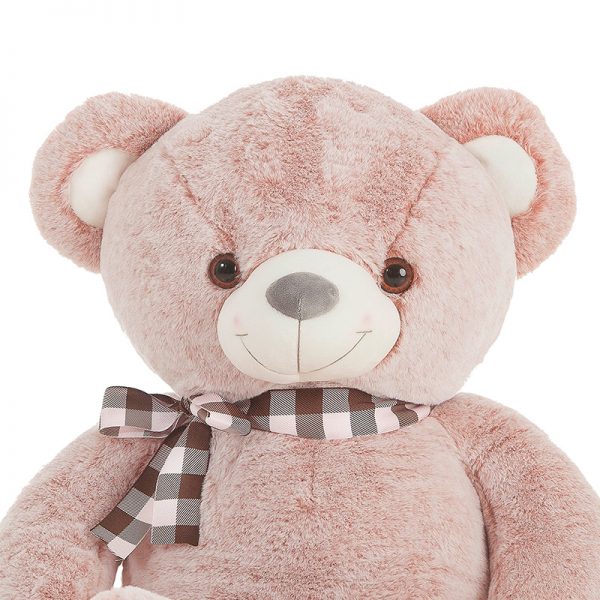 Urso Peluche Suave Rosa 115cm Autobrinca Online