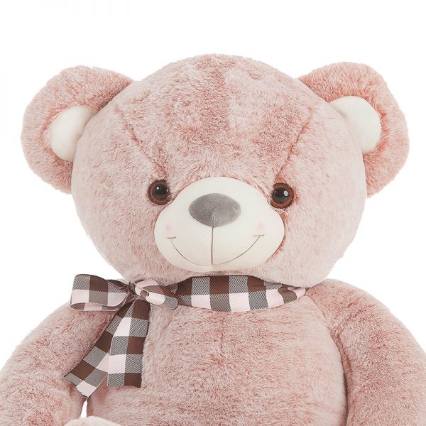 Urso Peluche Suave Rosa 145cm Autobrinca Online