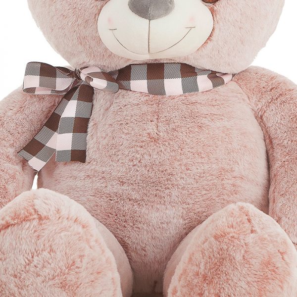 Urso Peluche Suave Rosa 145cm Autobrinca Online