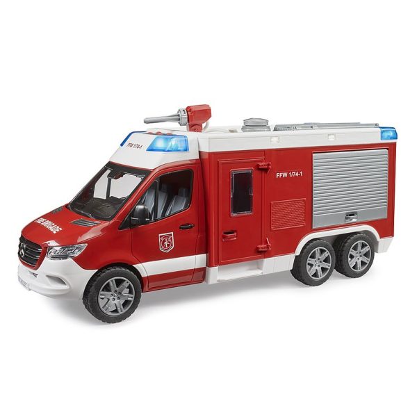 Carrinha Bombeiros Mercedes Benz Sprinter c/ Luz e Som Autobrinca Online