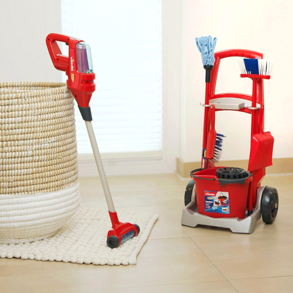 Carrinho de Limpeza Vileda c/ Aspirador Autobrinca Online