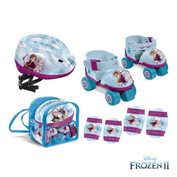 Conjunto de Patins e Proteções Frozen II Autobrinca Online