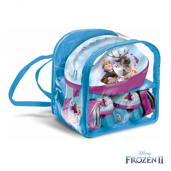 Conjunto de Patins e Proteções Frozen II Autobrinca Online