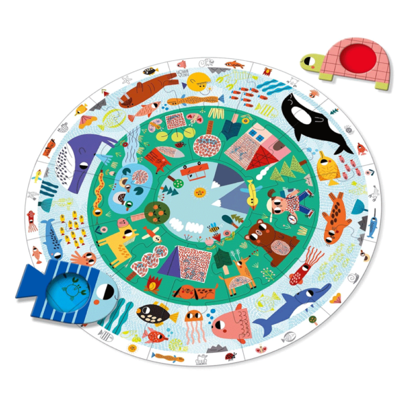 Puzzle XXL Descobre os Animais Autobrinca Online