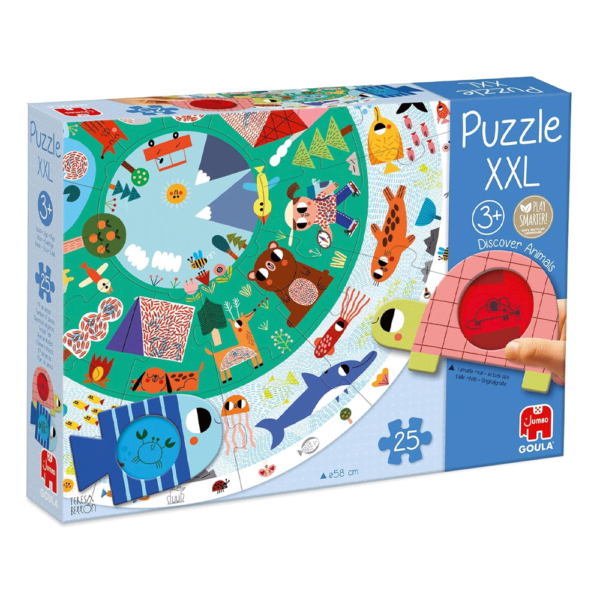 Puzzle XXL Descobre os Animais Autobrinca Online