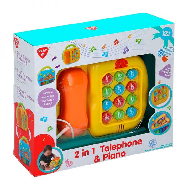 Telefone e Piano 2 em 1 Autobrinca Online