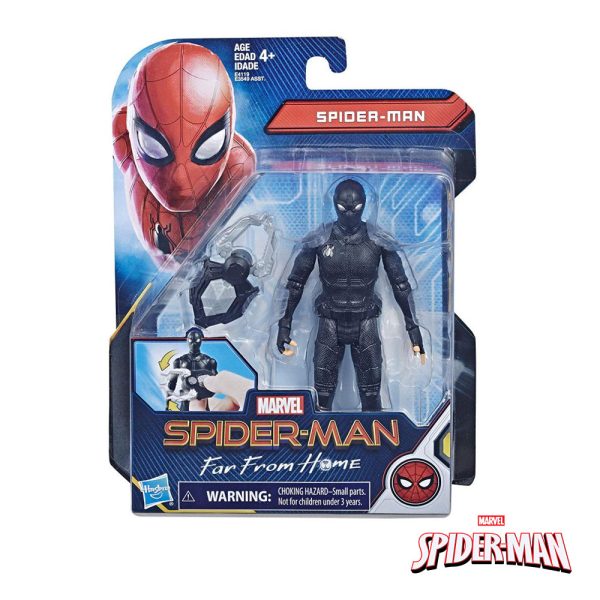 Spider-Man Black Figura 15cm Autobrinca Online