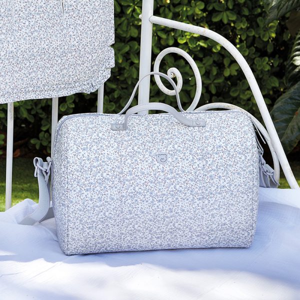 Bolsa Pasito a Pasito Flower Mellow Cinza Autobrinca Online