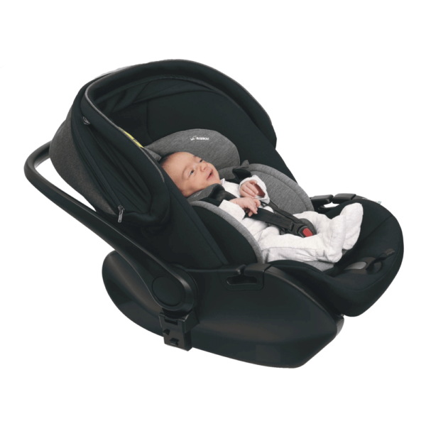 Duo Chicco Mysa Black Satin c/ First Seat Recline Black Satin Autobrinca Online