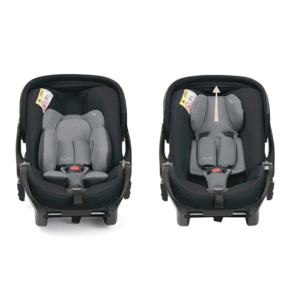 Duo Chicco Bellagio Fir Tree c/ First Seat Recline Black Satin c/ Base Isofix Full 360 Autobrinca Online