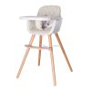 Cadeira de Papa Madeira Plastimyr Woody Beige Autobrinca Online