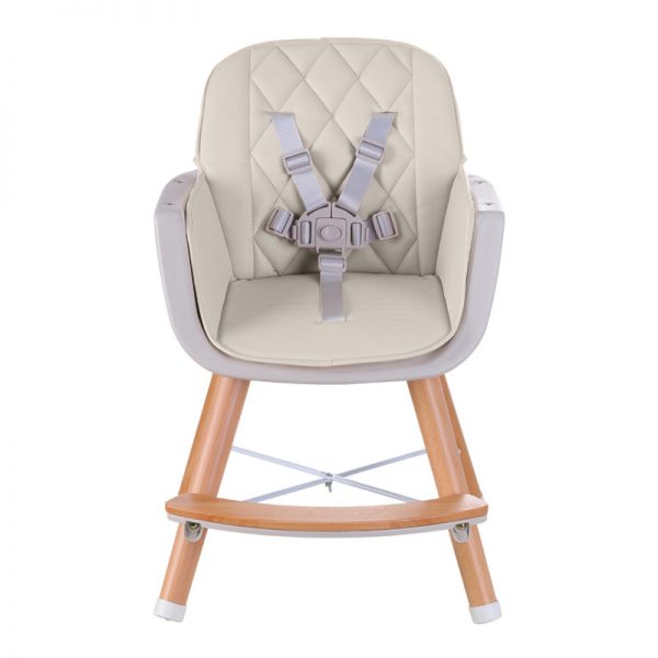 Cadeira de Papa Madeira Plastimyr Woody Beige Autobrinca Online