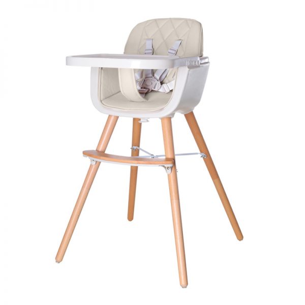 Cadeira de Papa Madeira Plastimyr Woody Beige Autobrinca Online