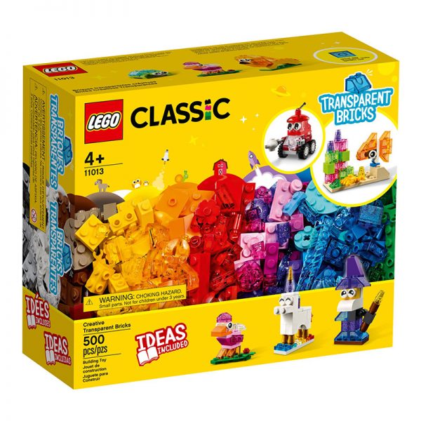 LEGO Classic – Peças Transparentes 11013 Autobrinca Online
