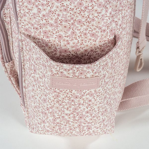 Mochila Pasito a Pasito Flower Mellow Rosa Autobrinca Online