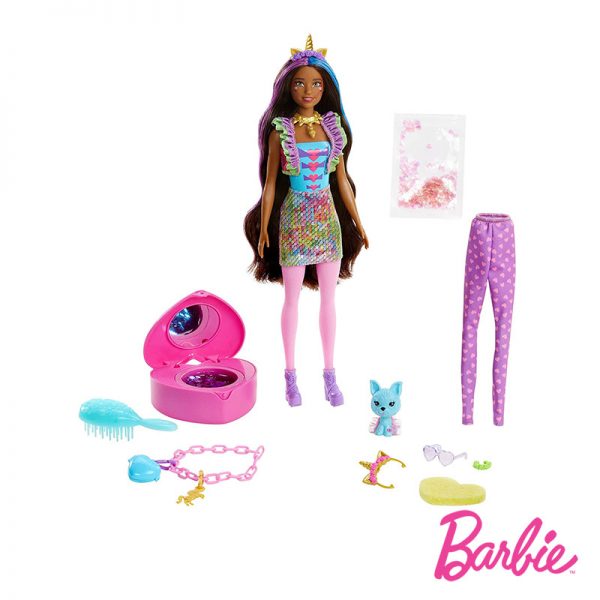 Barbie Color Reveal Unicórnio Autobrinca Online