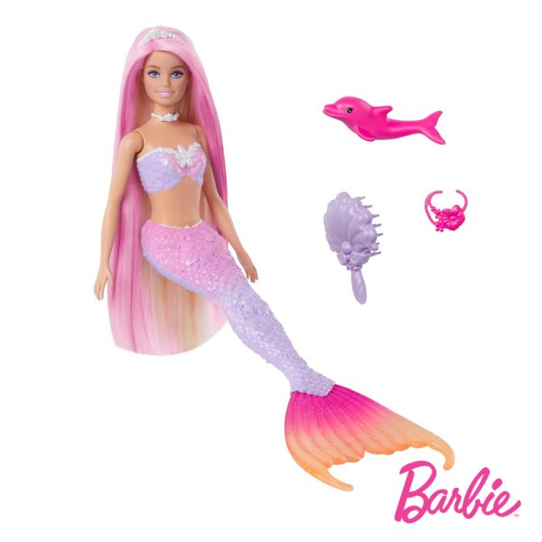 Barbie Sereia Muda de Cor Autobrinca Online
