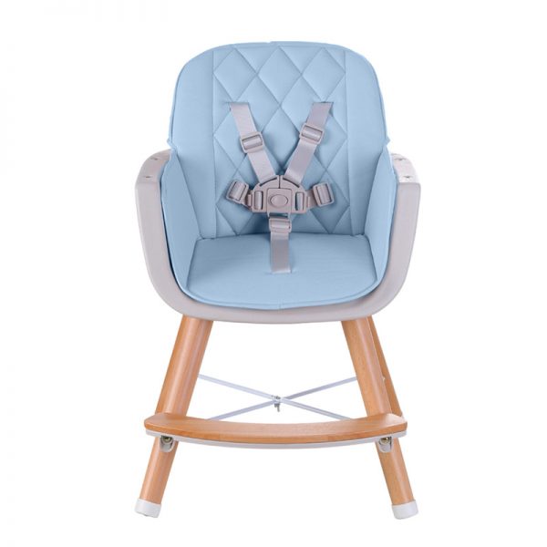 Cadeira de Papa Madeira Plastimyr Woody Azul Autobrinca Online