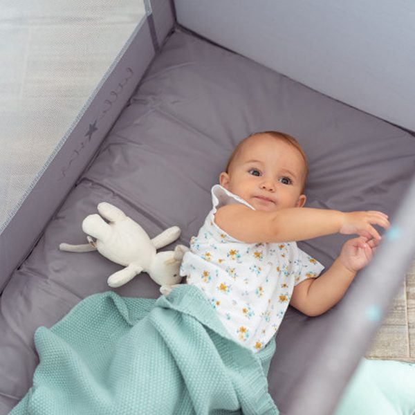 Cama de Viagem Olmitos Little Star Grey Autobrinca Online