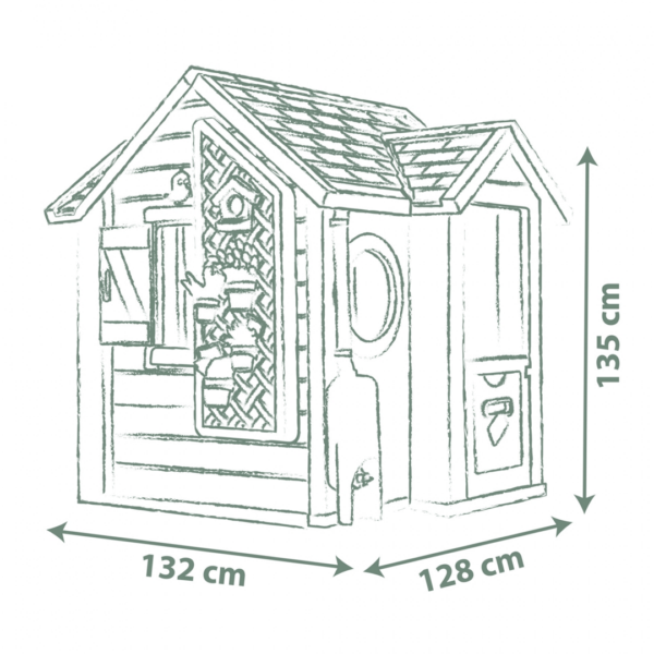 Casa Garden House Smoby Life Autobrinca Online