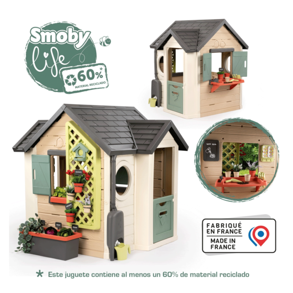 Casa Garden House Smoby Life Autobrinca Online