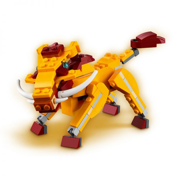 LEGO Creator – Leão Selvagem 31112 Autobrinca Online