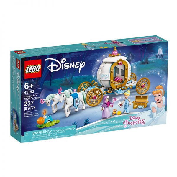 LEGO Disney Princesas – Carruagem da Cinderela 43192 Autobrinca Online