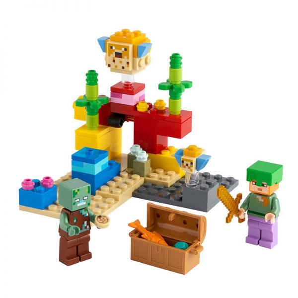 LEGO Minecraft – Recife de Coral 21164 Autobrinca Online
