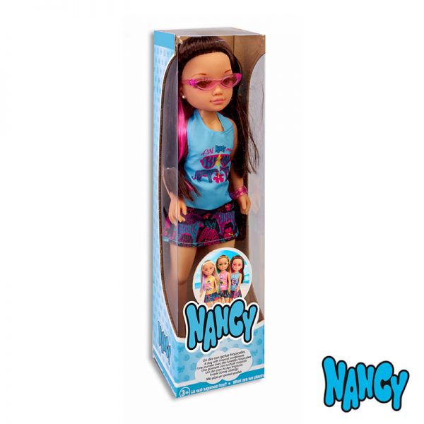 Nancy Dia de Óculos Tropicais Morena Autobrinca Online
