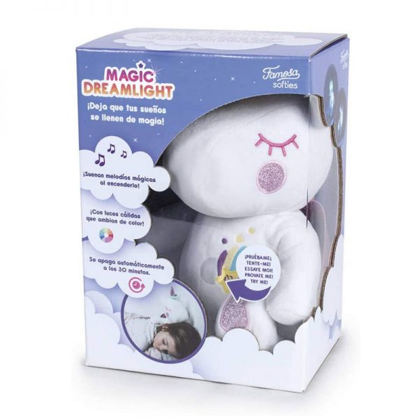 Peluche Magic Dream Unicórnio c/ Luz 25cm
