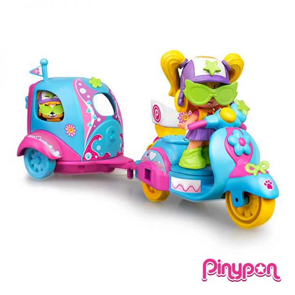 Pinypon Puppy Motorbike c/ Reboque Autobrinca Online