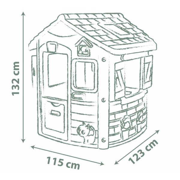 Casa Jura Lodge Smoby Life Autobrinca Online