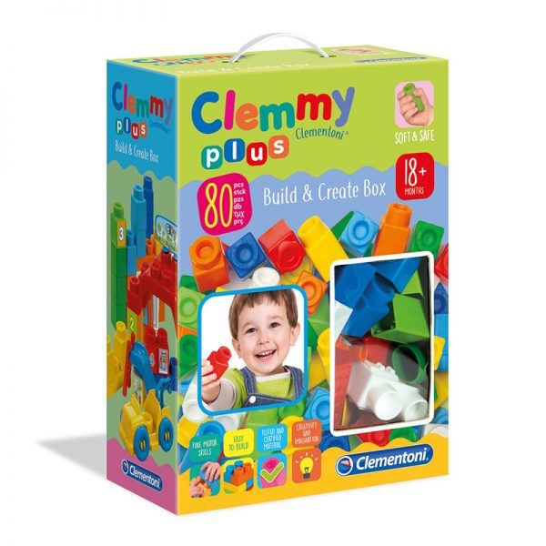 Clemmy Plus Construções Criativas 80 Peças Autobrinca Online