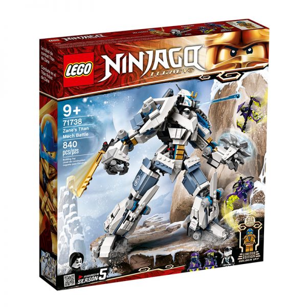 LEGO Ninjago – Combate Robot Titã Zane 71738 Autobrinca Online