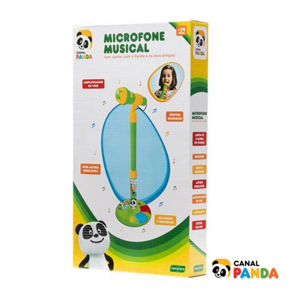 Panda Microfone Alto Autobrinca Online