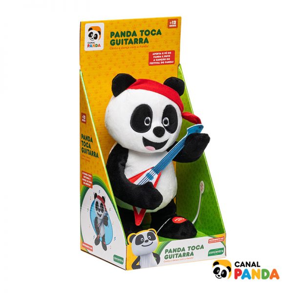Panda – Peluche Toca Guitarra Autobrinca Online