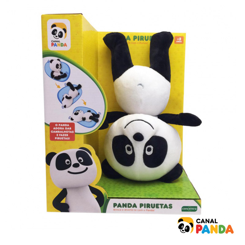 Panda - Peluche Pinta-me! - Autobrinca Online