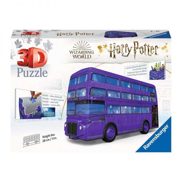 Puzzle 3D Autocarro Harry Potter – 216 Peças
