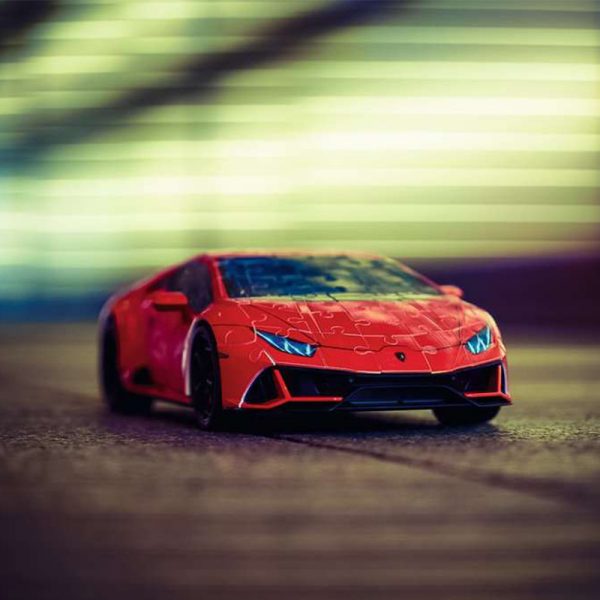 Puzzle 3D Lamborghini Huracan Evo – 108 Peças Autobrinca Online