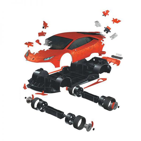 Puzzle 3D Lamborghini Huracan Evo – 108 Peças Autobrinca Online