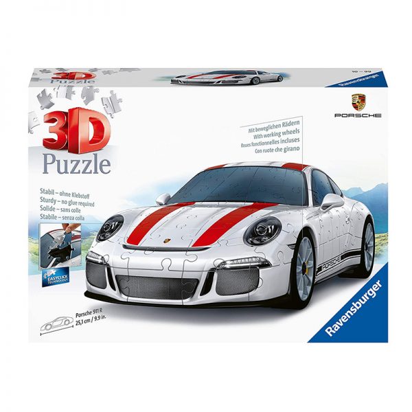 Puzzle 3D Porsche 911 – 108 Peças Autobrinca Online