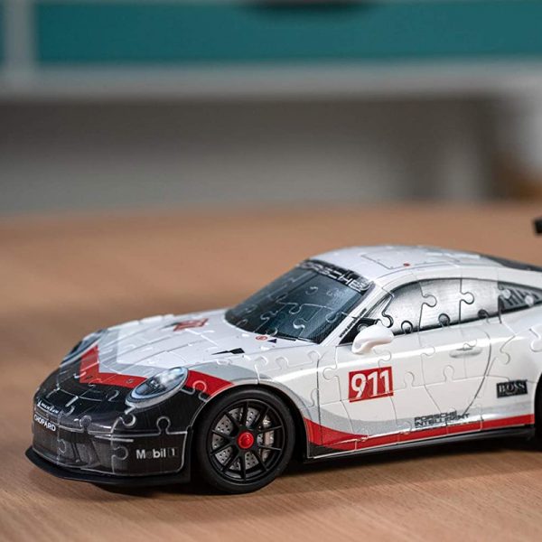 Puzzle 3D Porsche GT3 CUP – 108 Peças Autobrinca Online