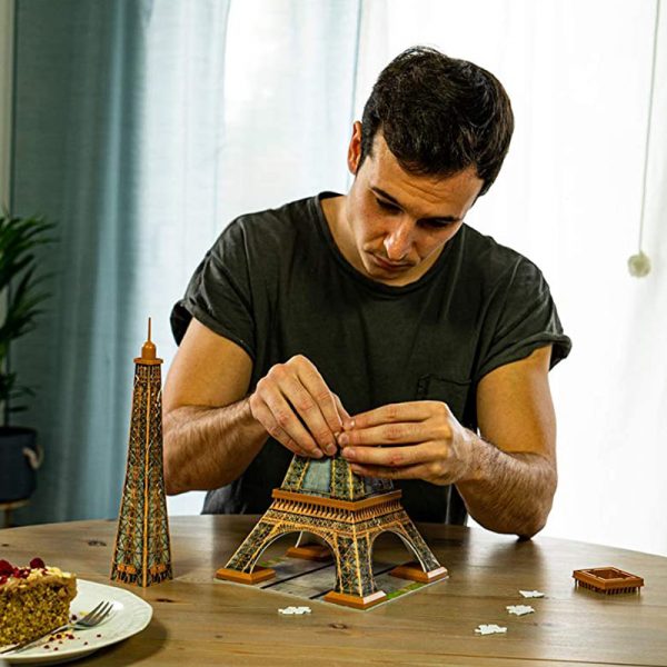 Puzzle 3D Torre Eiffel – 216 Peças Autobrinca Online