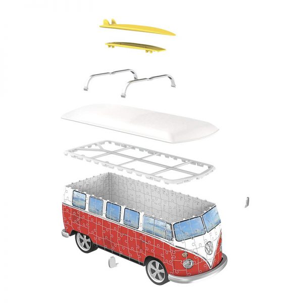 Puzzle 3D Van Volkswagen – 162 Peças Autobrinca Online