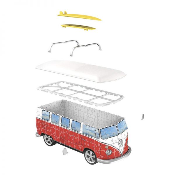 Puzzle 3D Van Volkswagen – 162 Peças Autobrinca Online