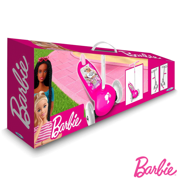 Trotinete Stamp Twist and Roll Barbie Autobrinca Online