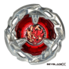 Beyblade X Pião Lançador Scythe Incendio Balance Autobrinca Online