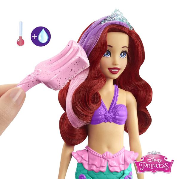 Disney Princesa Sereia Ariel Muda de Cor Autobrinca Online