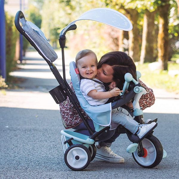 Triciclo Smoby Baby Driver Confort Plus Azul Autobrinca Online